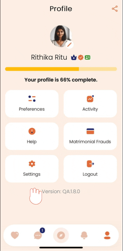Step 1: Click on Settings